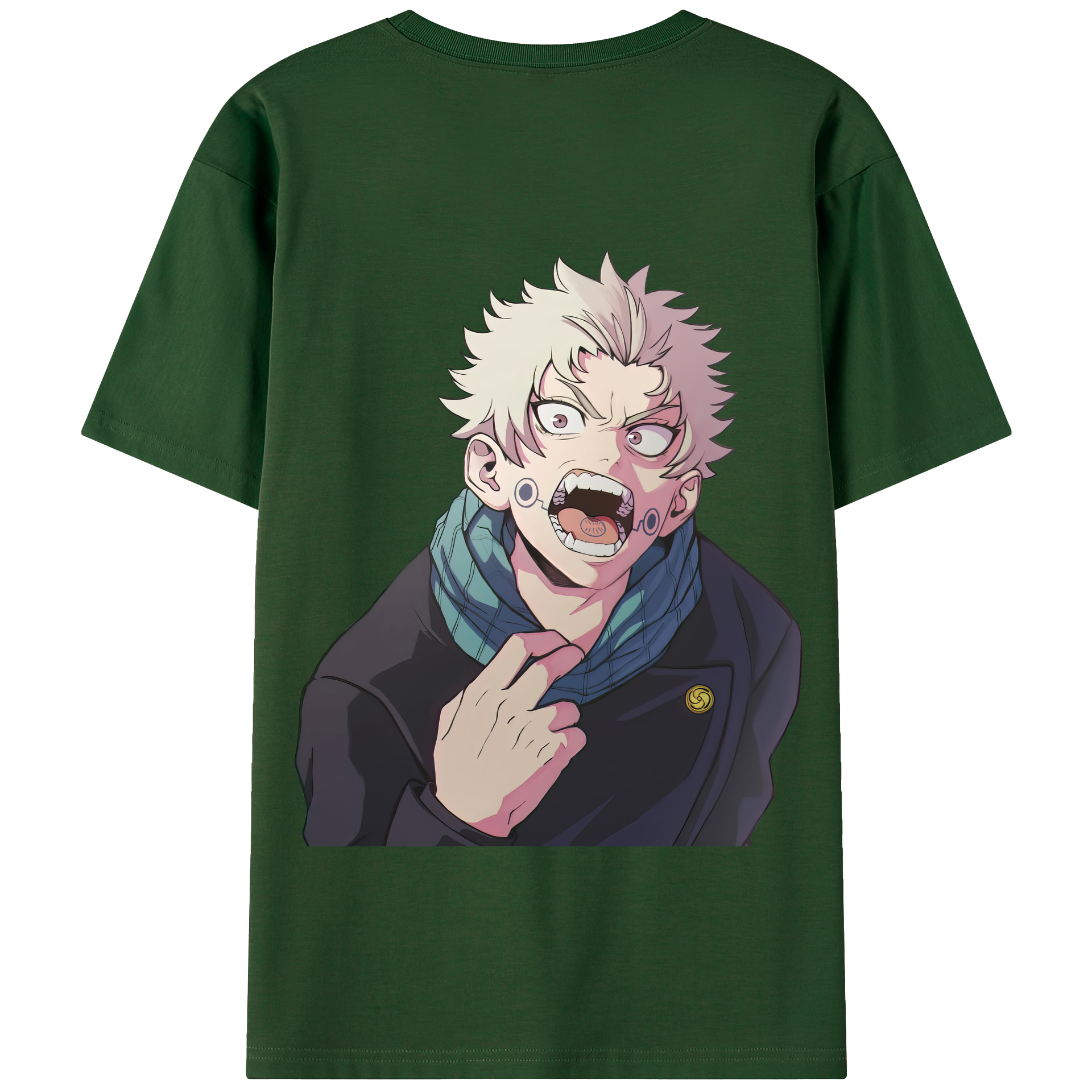 （画像用） 呪術廻戦 Jujutsu Kaisen 綿100％半袖Tシャツ（背面プリント）